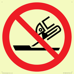 Prohibition: Do not use for face grinding